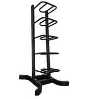 Support mural commercial robuste et stable en acier pour croissants de gym, balles de médecine et balles de Wall Ball, pour entraînement physique à domicile, vente en gros