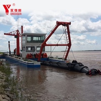 Mesin Pengeruk/Penghisap Pasir/Penggali Pasir Dijual untuk Pemompaan Pasir