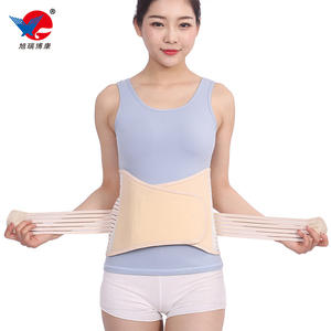 Moldeado integrado, cinturón abdominal largo de doble correa, tela transpirable para fijación externa postoperatoria de mujeres posparto - Product Image 4