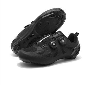 Men's Mesh Cycling Shoes Athletic Fit EVA Rubber Sole Solid Pattern Non Locking Clipless For Road Mountain Bike - Product Image 5