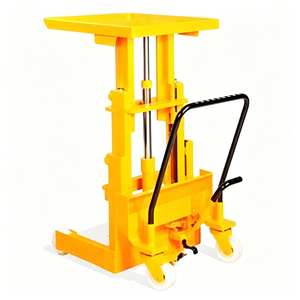 Apilador Hidráulico Manual para Palets, 1 y 2 Toneladas, Carretilla Elevadora Manual Ajustable para Almacén, Horquillas de Elevación Alta, Kit de Uso CE, Nuevo y Popular - Product Image 1