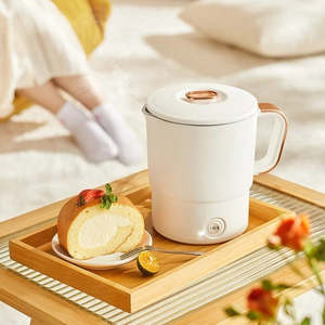 Perfect Outdoor New Stainless Steel Folding Portable Electric <b>Water</b> Cup Travel-Friendly <b>Kettle</b> - Product Image 5