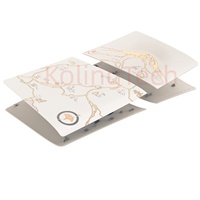 Pro Digital Edition Ghost Cover Plates Ersatz-Gehäuseplatten Kompatibel mit Neuer PlayStation 5 Pro Digital Zubehör Yotei