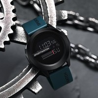 Jam Tangan Elektronik Pria Terbaru untuk Pelajar, Olahraga, Dial Besar, Fashion, Bercahaya, Multi-Fungsi