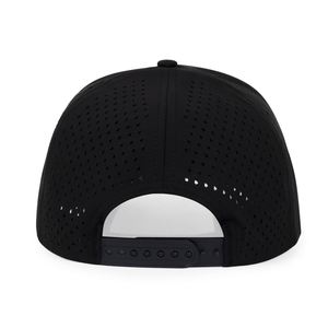 Casquettes de camionneur en corde personnalisées pour l'extérieur, de haute qualité, à 5 panneaux, perforées au laser, pour le golf, vente en gros - Product Image 5