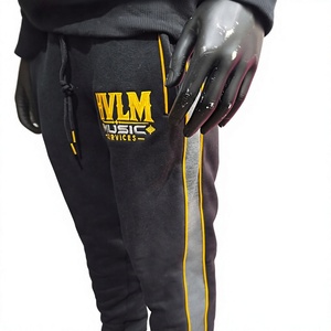 Survêtement pour homme HVLM, coupe classique, à capuche, couleur unie, 100% coton, respirant, léger, impression par transfert thermique, hiver - Product Image 2