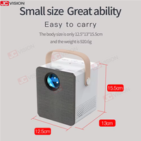 JCVISION projecteur LCD android cinéma éducation réunion maison android smart portable extérieur 4k projecteur de téléphone lcd