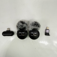 Microphone sans fil SX19, microphone cravate, microphone portable pour enregistrement vidéo, microphone à réduction de bruit