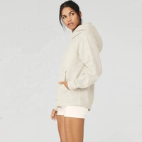 Ensemble de survêtements personnalisés OEVE de haute qualité avec poches, sweat à capuche ample à manches longues et pantalon de jogging