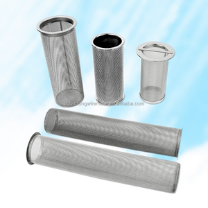 OEM 1 2 3 mm Öffnung Perforierter Kegelfilter Rostfreier 304 316 Edelstahl-Zylinderfilter zum Sieben - Product Image 4