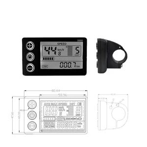 24V 36V 48V Electric Scooter Control Panel with LCD Display <b>Plug</b> <b>Replacement</b> for Kids' Scooter Accessories Parts - Product Image 5