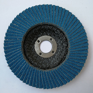 Discos de Láminas Abrasivas de Seguridad de 115 mm x 16 mm, Grano Fino-Medio, para Pulir Metal con Amoladora Angular - Product Image 2