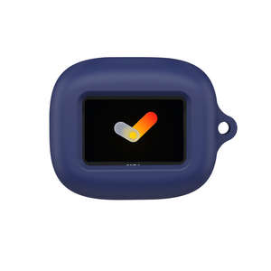 Coque de protection intégrale en silicone souple pour boîtier de charge d'écouteurs, étui pour écouteurs <span class=keywords><strong>JBL</strong></span> LIVE <span class=keywords><strong>BUDS</strong></span> 4 avec mousqueton - Product Image 4