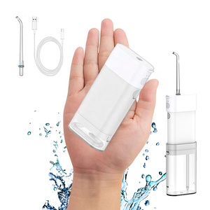 Irrigador Bucal Inalámbrico para Limpieza Dental, Portátil, Recargable por USB, IPX7, Mini Irrigador Bucal de Mano - Product Image 1