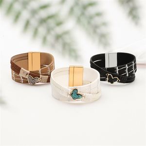 Cross <b>Leather</b> <b>Bracelet</b> Quick Lead Time Rust Proof Material Holiday Gift for Women Balanced Weight Distribution - Product Image 2