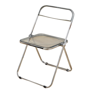 Modern Plastic Restaurant Dining <b>Chair</b> with Stainless Steel <b>Legs</b>-Commercial Use Waterproof & Eco-Friendly for Villa - Product Image 1