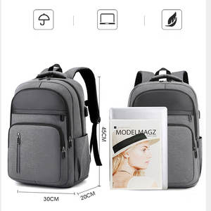 Custom Waterproof Oxford Slim <b>Anti</b> <b>Theft</b> Usb Portable Business Travel Large Capacity Bag Laptop <b>Backpack</b> - Product Image 5