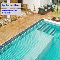 Ruban de sécurité antidérapant en PVC robuste étanche avec adhésif fort pour le marquage du sol de la piscine Protection de la poignée de la zone humide