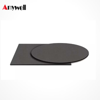 Plateaux de table à manger hpl en résine phénolique résistante à l'humidité Amywell