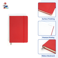 Carnet en cuir PU souple avec bordure arc-en-ciel, A5/A6/B5, impression de logo personnalisée, vente en gros, bloc-notes pour étudiants