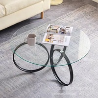 Table basse en marbre en forme de donut, design minimaliste italien, pour petit appartement, salon, entrée, usage domestique, luxe moderne et léger