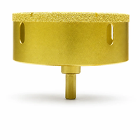 Forets diamantés de 110 mm pour carreaux de céramique vitrifiés, béton et marbre