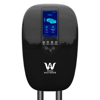 Nouvelle borne de recharge portable pour VE 22 kW avec WiFi, application, RFID, certification CE, protection IP65 et interface combinée pour usage résidentiel