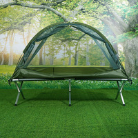 Extérieur anti-pluie prévention des insectes Portable pliable adultes dormir Camping lit lit bébé avec tente de camping