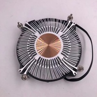 Dissipateur thermique en aluminium pour processeur LGA1150 1151 1155 1156 1200 1700, ventilateur de refroidissement pour carte mère PC, PCBA, serveur, TDP 75W