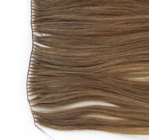 ผมต่อแบบเส้นขนนกเนื้อนุ่ม สีอ่อน ย้อมได้ ผมแท้บราซิล แบบเส้นขนนก - Product Image 4