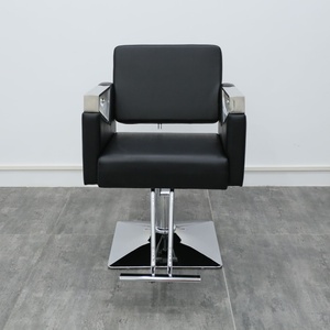 Chaise de styliste de salon de coiffure moderne de haute qualité en Chine, chaise de barbier noire, chaises d'attente, chaise de maquillage pour salon de beauté - Product Image 4