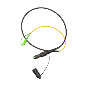 كابل ألياف بصرية OPT موصل ذكر معزز بموصل SC/APC أحادي الوضع 10 أقدام 3 أمتار لشبكات FTTH وFTTA - Product Image 1