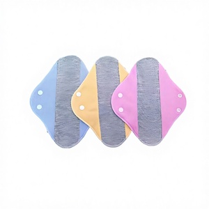 Serviettes hygiéniques en coton au graphène — Antibactériennes, lavables et réutilisables — Imperméables et anti-fuites femelle - Product Image 5