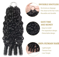 Produit le plus vendu : Postiche bouclé de style birman fabriqué à partir de vrais cheveux humains.