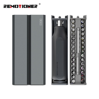 Outils de réparation mobile 40 en 1 Tournevis magnétique multifonctionnel avec boîte en aluminium