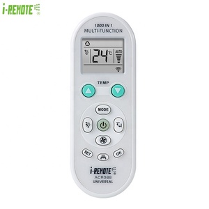ACR088 <span class=keywords><strong>chunghop</strong></span> colgante 10 teclas <span class=keywords><strong>Universal</strong></span> <span class=keywords><strong>aire</strong></span> <span class=keywords><strong>acondicionado</strong></span> remoto infrarrojo AC controlador - Product Image 1