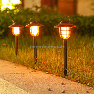 Bán buôn Led IP65 không thấm nước năng lượng mặt trời vườn ánh sáng nhấp nháy LED cảnh quan ánh sáng bãi cỏ đèn con đường năng lượng mặt trời - Product Image 3