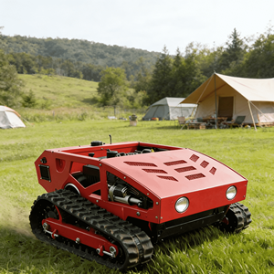 Cortadora <span class=keywords><strong>de</strong></span> Césped a Gasolina con Control Remoto y Diseño <span class=keywords><strong>de</strong></span> Orugas para una Apariencia Uniforme del Césped en Campos <span class=keywords><strong>de</strong></span> Golf - Product Image 1