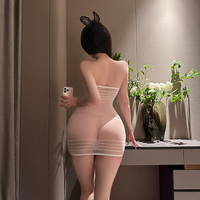 Sous-vêtements intimes sensuels et sexy en dentelle fine à pois, style string en maille, stimulation sexuelle pour adultes, sensation de toucher réel, fibre de polyester