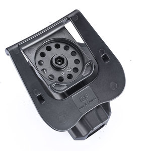 ซองปืนพกนอกเอวแบบ Paddle Holster สำหรับปืน Makarov รุ่น GUN & FLOWER <span class=keywords><strong>ระดับ</strong></span> 2 ปลดล็อคด้วยนิ้วชี้ หมุนได้ 360 องศา °   พลาสติกหุ้มเลนส์แบบปรับได้พร้อมแป้นเกียร์ - Product Image 4