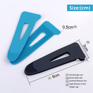 Lengan warna <span class=keywords><strong>Loop</strong></span> 10 jenis warna depan plastik Velcroes pakaian luar manset lengan injeksi lengan <span class=keywords><strong>Loop</strong></span> Velcroes - Product Image 3