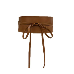 <span class=keywords><strong>Ceinture</strong></span> large pour femmes pour robes, ceintures vintage épaisses, <span class=keywords><strong>ceinture</strong></span> en <span class=keywords><strong>cuir</strong></span> épais avec boucle à ardillon - Product Image 2