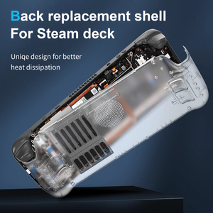 5 Colors for <strong>Steam</strong> <strong>Deck</strong> Console Shockproof <strong>Shell</strong> Protective Back <strong>Shell</strong> With Foldable Bracket Cover for <strong>Steam</strong> <strong>Deck</strong> <strong>Oled</strong> - Product Image 5