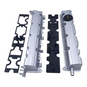 Citroen C4 C5 C8 <span class=keywords><strong>Peugeot</strong></span> 307 308 407 807 Couvercle de soupape automobile en aluminium Nouveau OE 0248P6 0248.P6 0248N2 0248.N2 0249C8 0249.C8 - Product Image 1