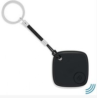 Étiquette intelligente noire et blanche avec navigation GPS Matériau plastique Application anti-perte Suivi à distance Commande vocale