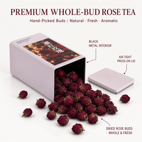 Boîte à thé carrée en fer blanc de qualité alimentaire pour cadeaux de mariage, avec étiquettes photo artistiques imprimées UV, pour thé, bonbons, cadeaux de mariée, anti-fuite