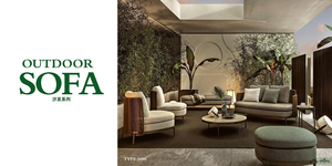 Langlebiges Modernes Massivholz-Sofa-Set mit UV-Beständigem PE-Rattan Allwetter-Stoff Dicke Kissen für den Außenbereich in Hotel und Villa - Product Image 6