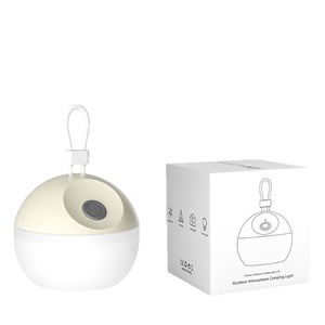 Lampe de table de camping extérieure <span class=keywords><strong>LED</strong></span>, veilleuse en silicone, chargement USB-C, design portable, longue autonomie de la batterie - Product Image 5