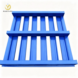 <span class=keywords><strong>Pallet</strong></span> in Acciaio Zincato OEM con Dimensioni Opzionali, Capacità 2000kg, Design Impilabile per lo Stoccaggio di Merci - Marca YJC - Product Image 3