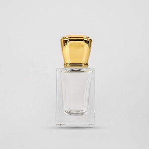 Bán hot chất lượng cao tùy chỉnh 30ml 50ml Rỗng rõ ràng chai nước hoa thủy tinh với máy bơm và nắp gỗ - Product Image 2